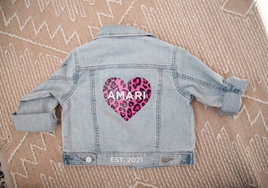 Personalised denim jacket australia hotsell